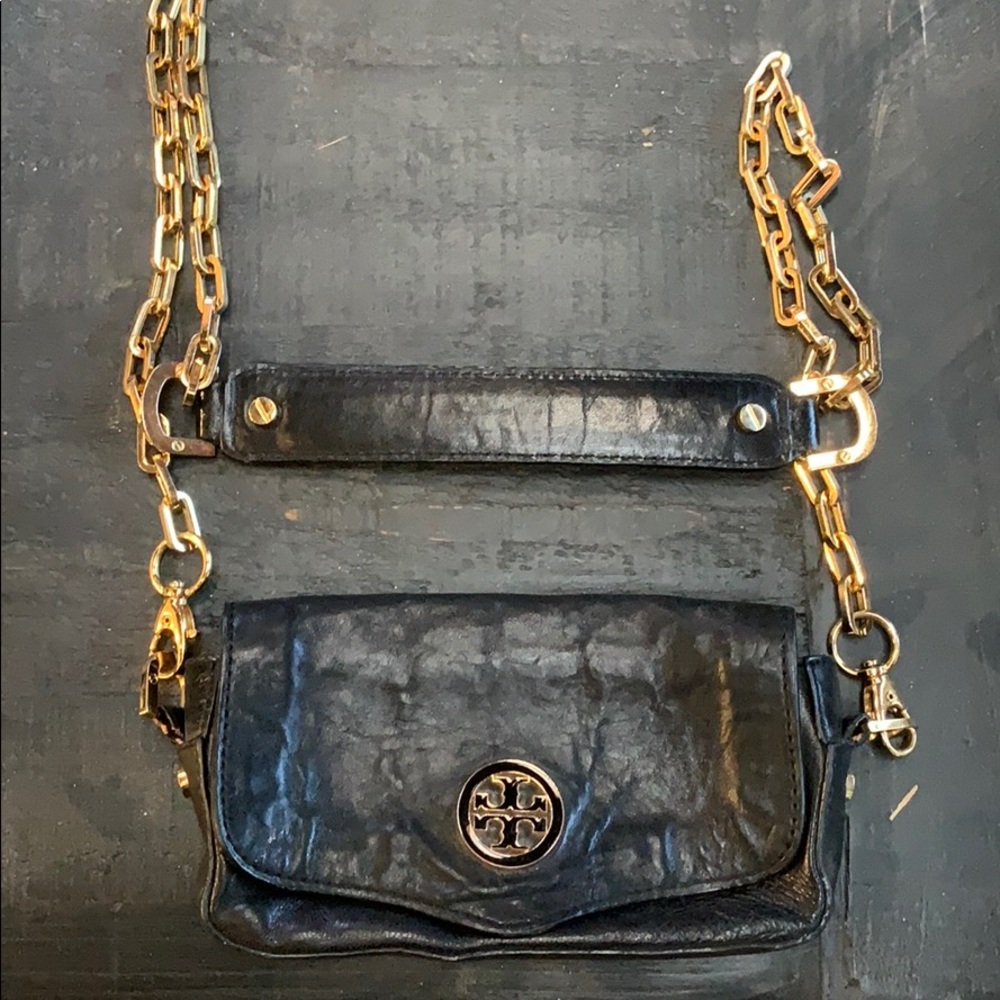 Tory Burch black cocktail purse